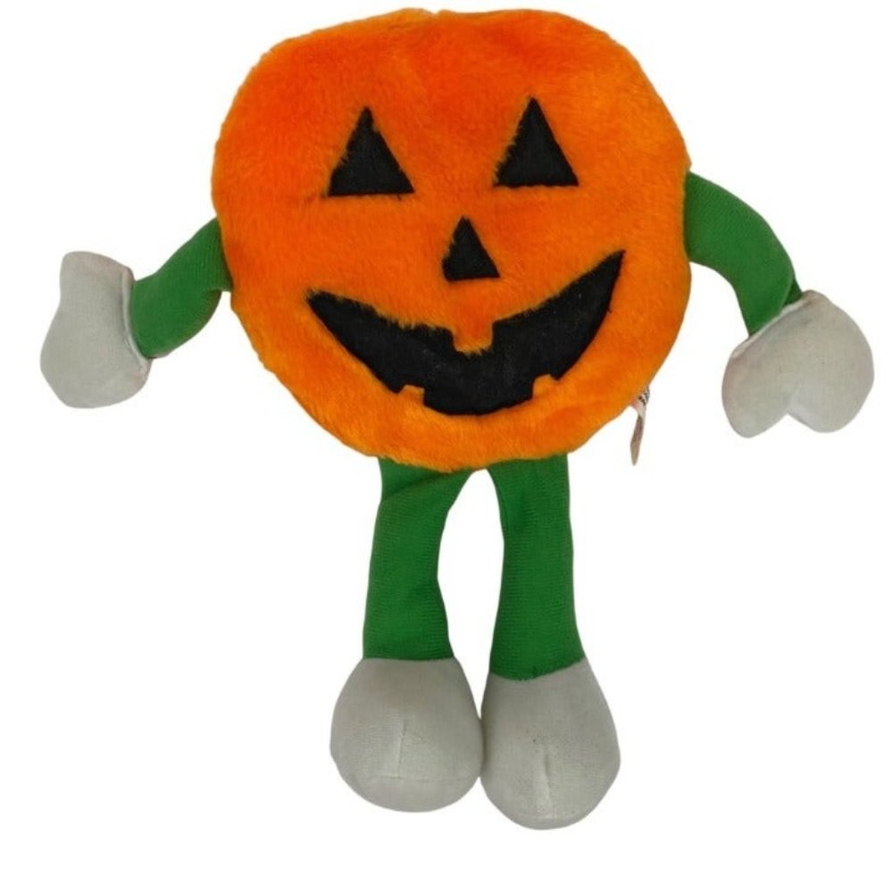 Jack O Lantern Pumpkin Halloween Holiday Plush Stuffed Animal